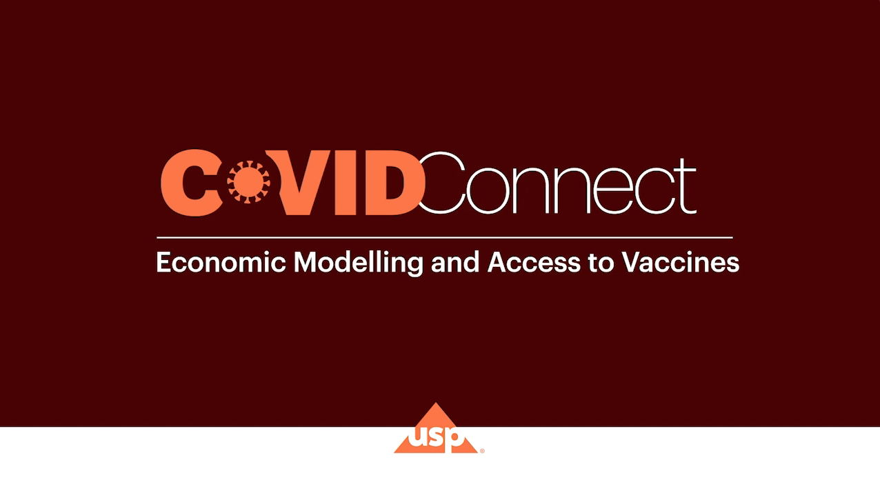 USP COVID-Connect with Dr. Sachiko Ozawa, Associate Professor at UNC Eshelman School of Pharmacy | Economic Modelling and Access to Vaccines