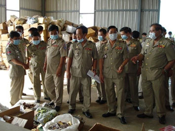 Destruction of confiscated drugs (Oct 2010)