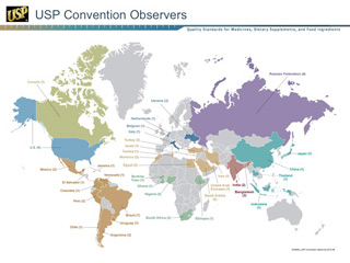 USP Convention Members are around the globe