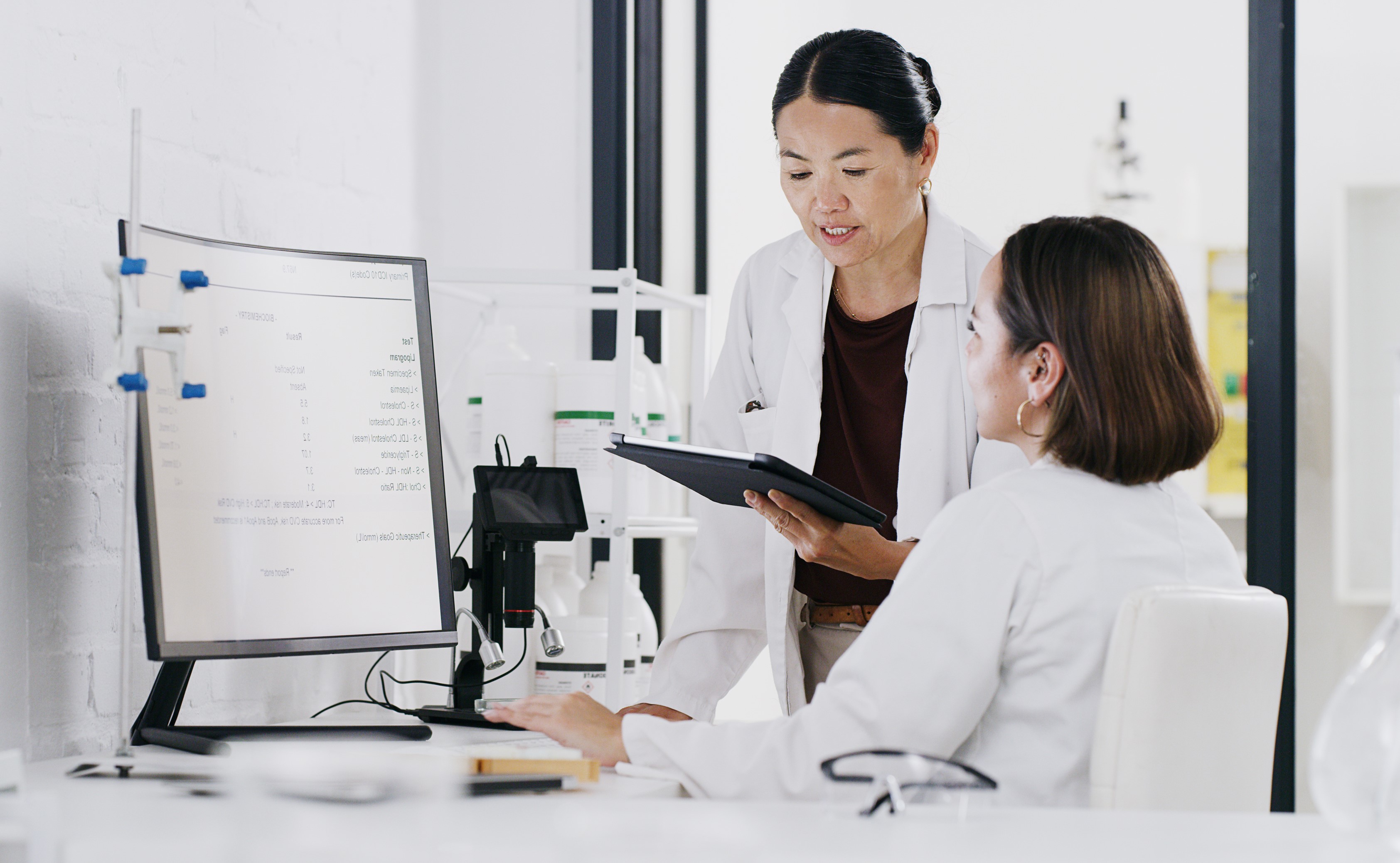 doctor helping patient